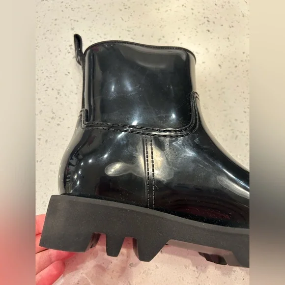 Moncler Women's Ginette Rain Boots - Picture 5 of 10